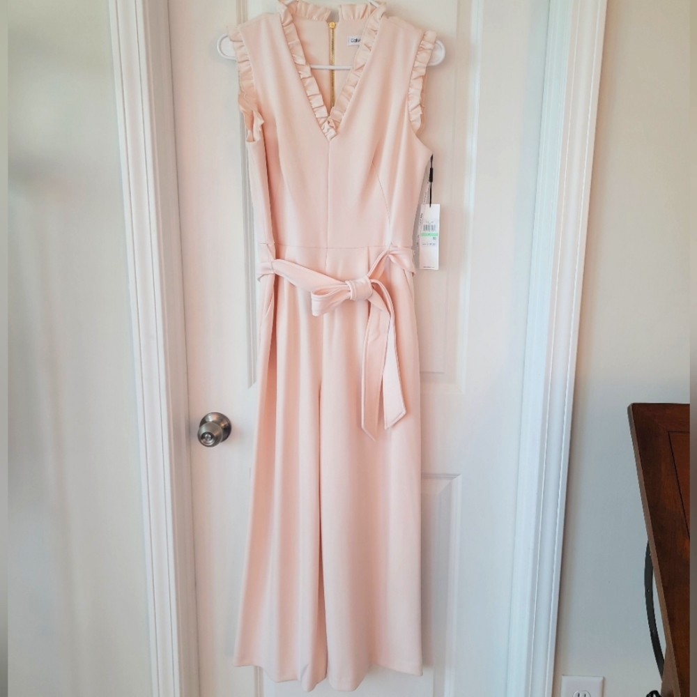 Calvin Klein Light Pink Jump Suit. 8.
